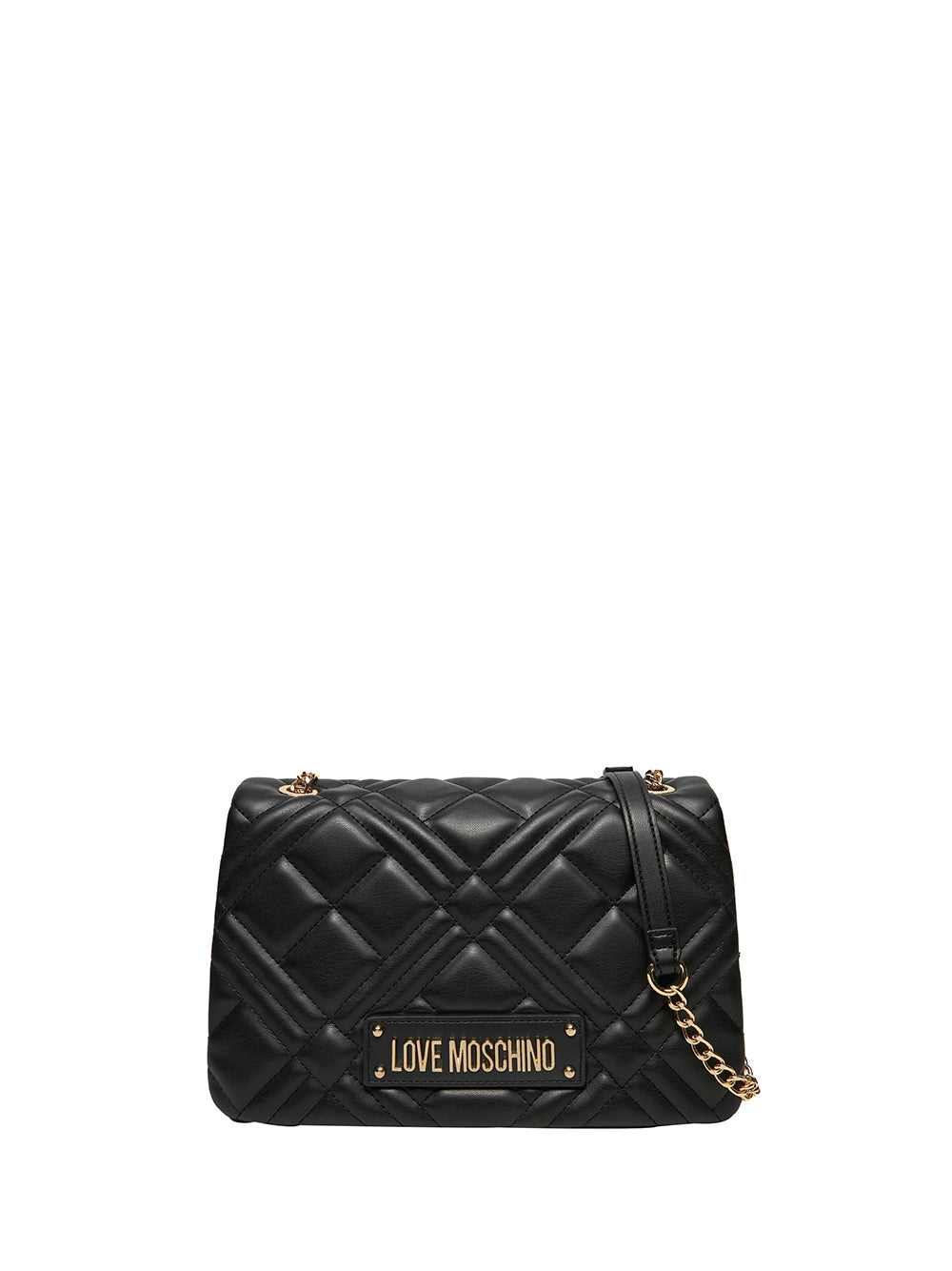 LOVE MOSCHINO Borsa a Tracolla Trapuntata Donna - Nero modello JC4153PP1ML