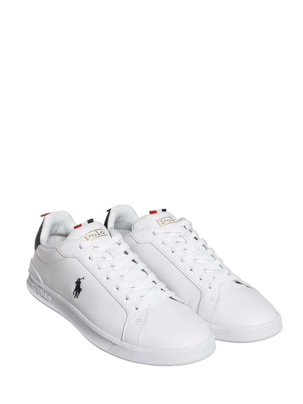 RALPH LAUREN Sneakers Uomo - Bianco modello HRT CT II