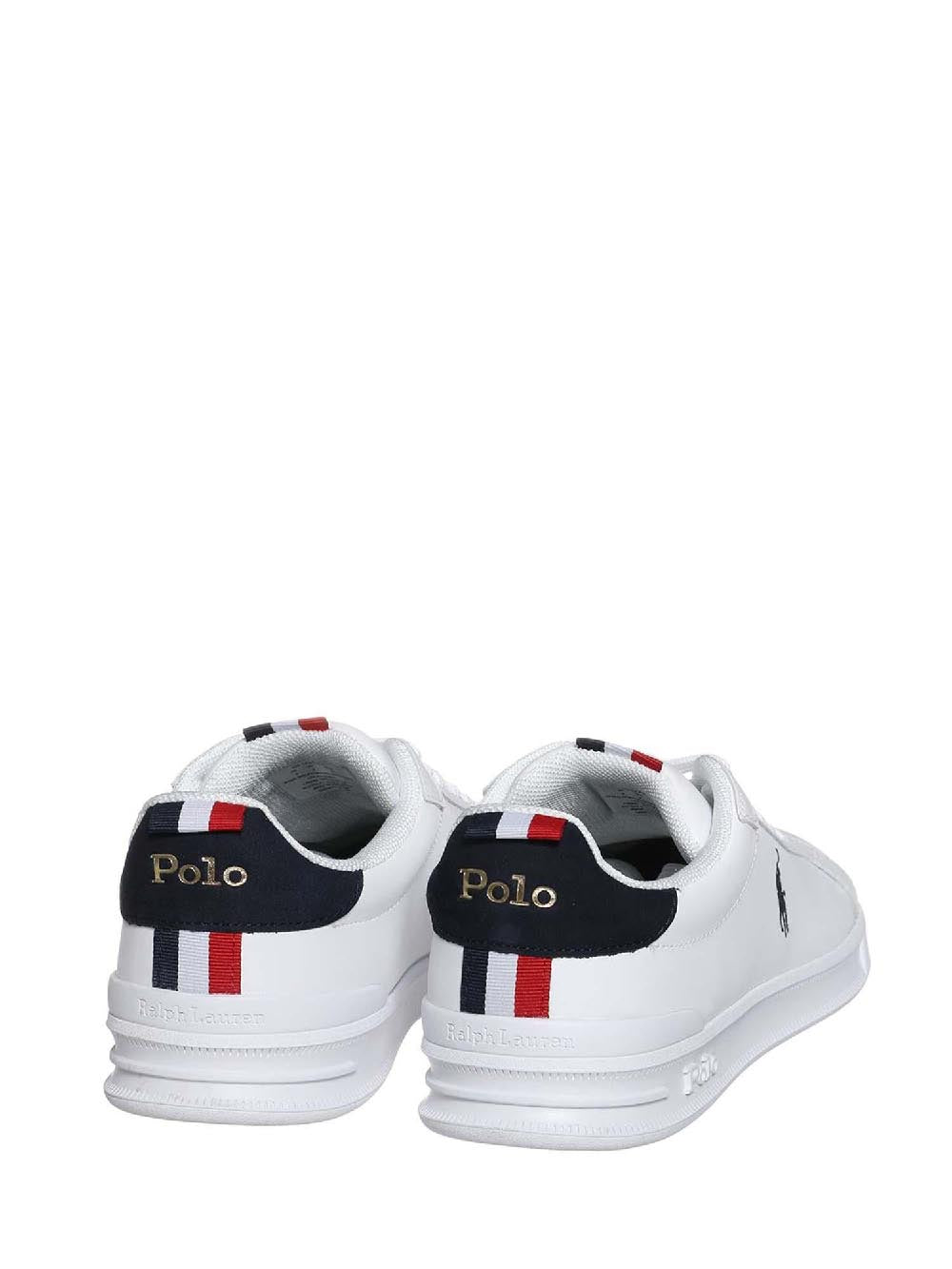 RALPH LAUREN Sneakers Uomo - Bianco modello HRT CT II