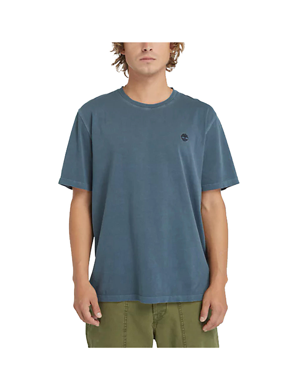 TIMBERLAND T-shirt Uomo - Celeste modello TB0A5YAY