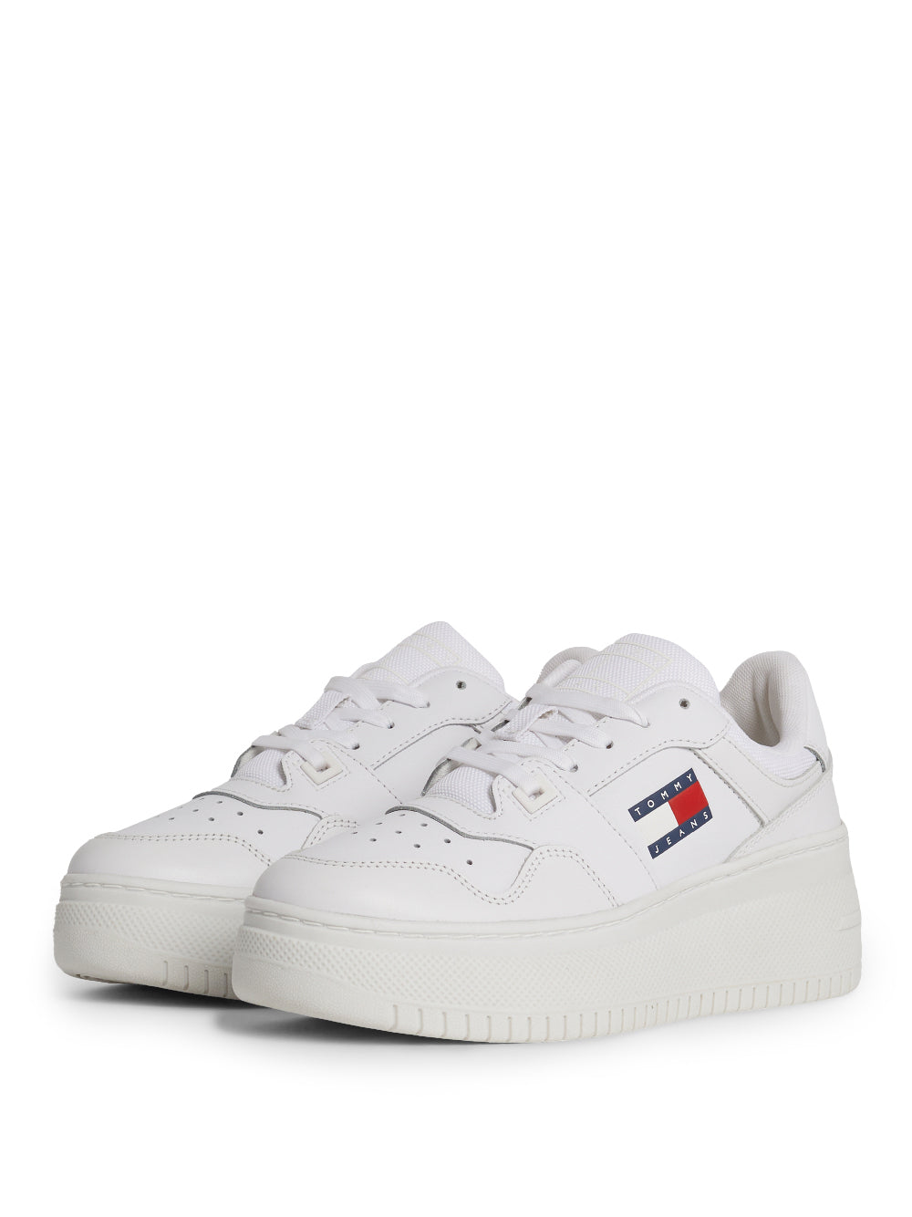 TOMMY HILFIGER Sneakers platform Donna - Bianco modello EN0EN02506