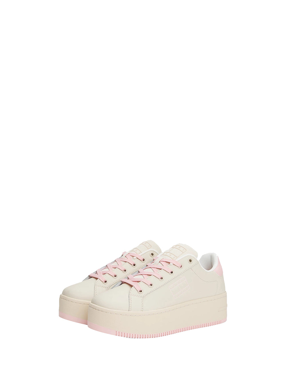 TOMMY HILFIGER Sneakers platform Donna - Rosa modello EN0EN02518