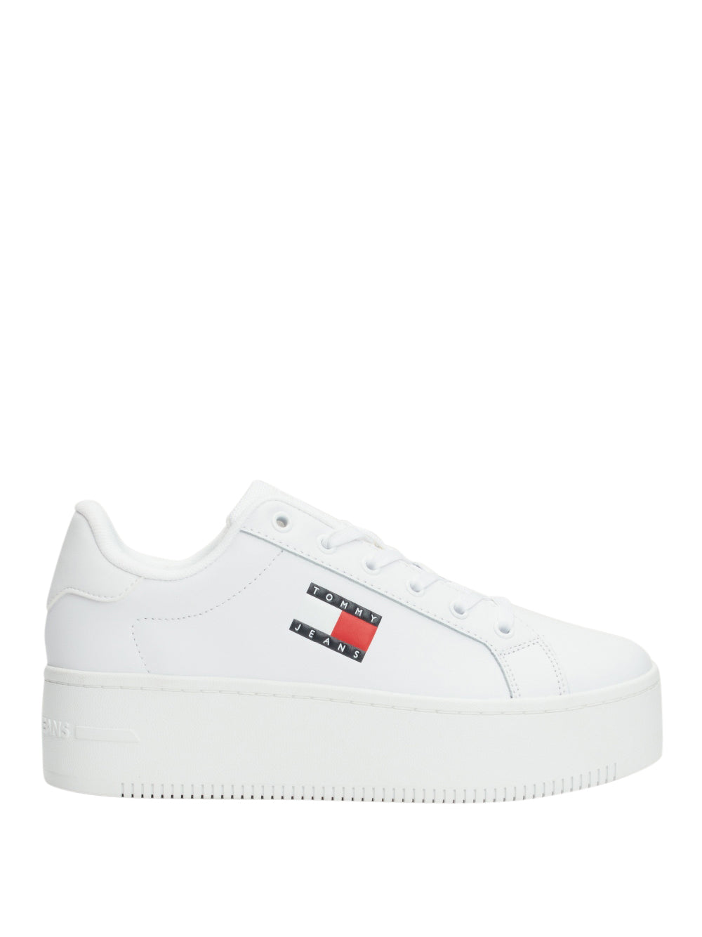 TOMMY HILFIGER Sneakers platform Donna - Bianco modello EN0EN02518