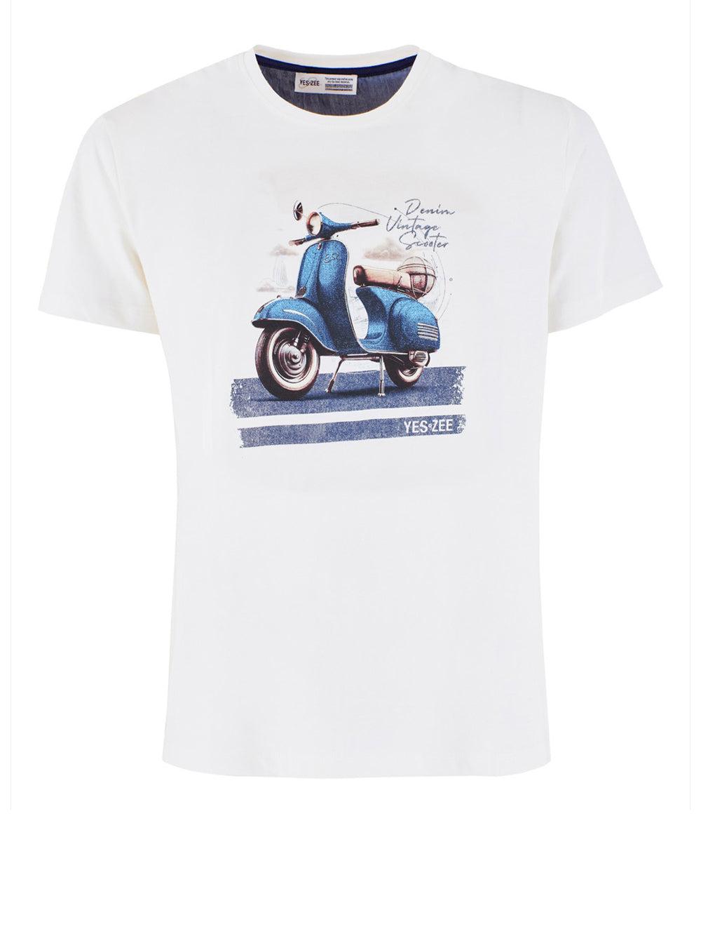 YES ZEE T-shirt Uomo - Bianco modello T728SG02