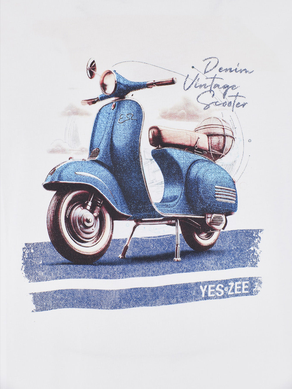 YES ZEE T-shirt Uomo - Bianco modello T728SG02