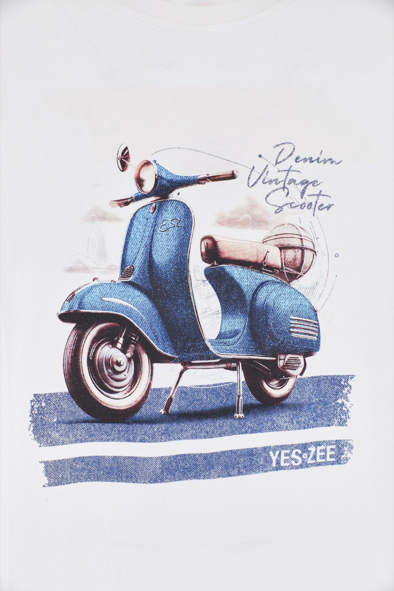 YES ZEE T-shirt Uomo - Bianco modello T728SG02